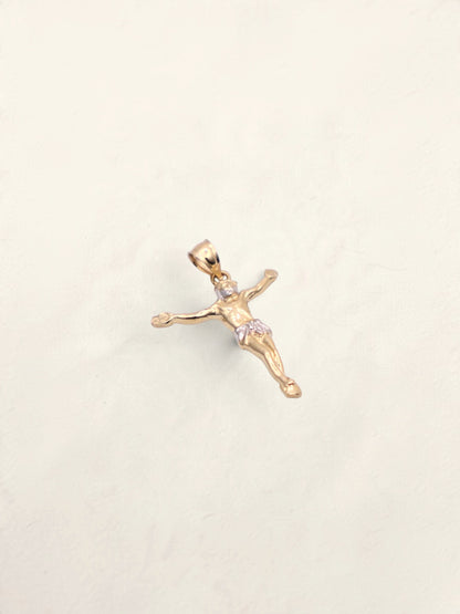10k Gold Jesus Pendant