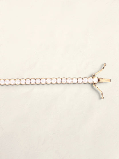 14k CZ Tennis Bracelet