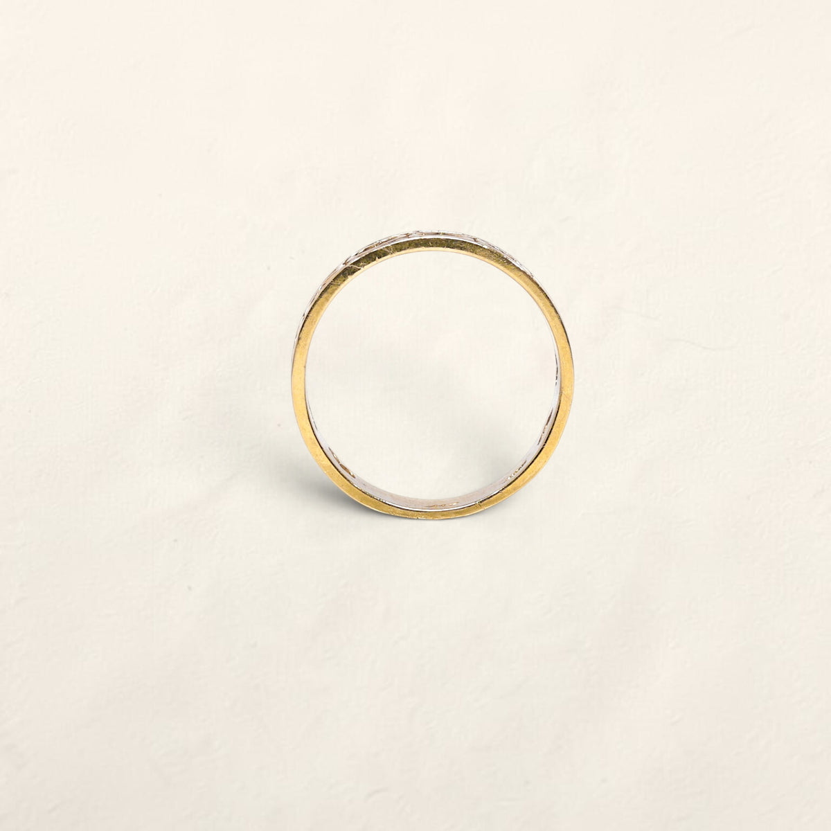 10K Yellow Gold Heart Cutout Ring
