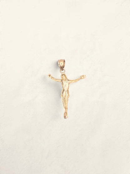 10k Gold Jesus Pendant