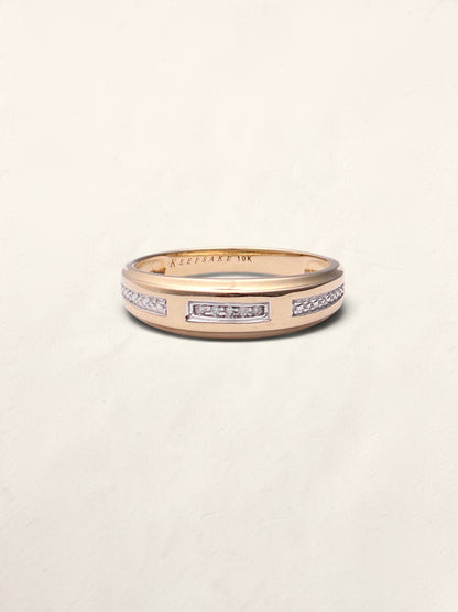 10k Diamond Wedding Band