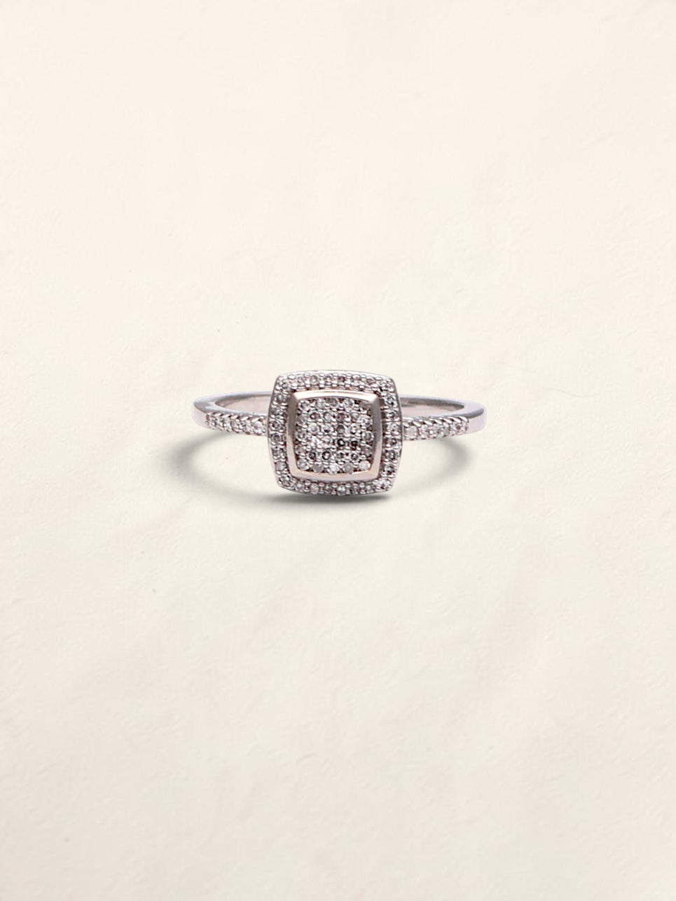 10k WG Diamond Engagement Ring