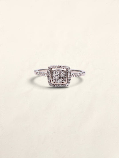 10k WG Diamond Engagement Ring