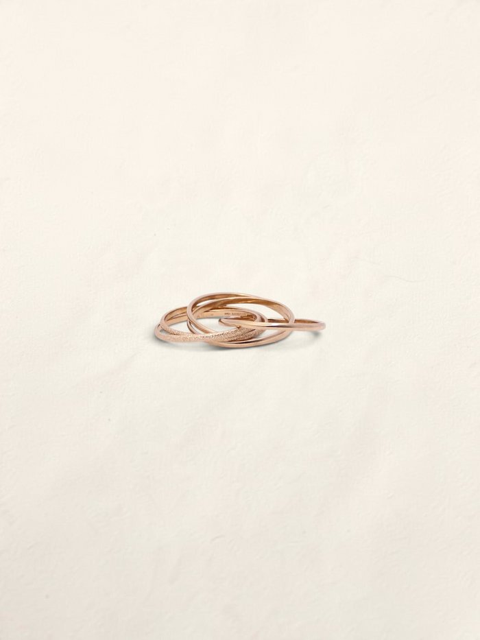 10K Yellow Gold Multilink Ring