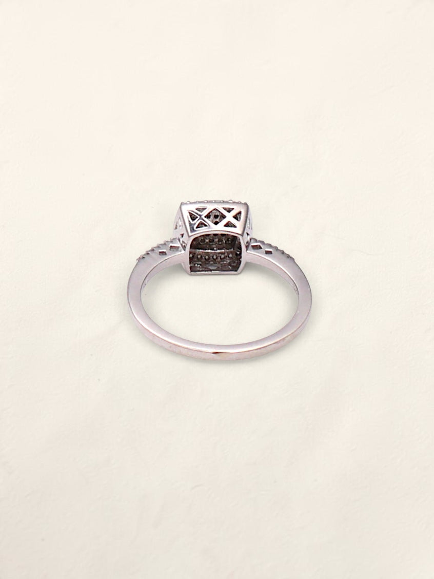 10k WG Diamond Engagement Ring