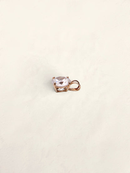 14k Cubic Zirconia Pendant
