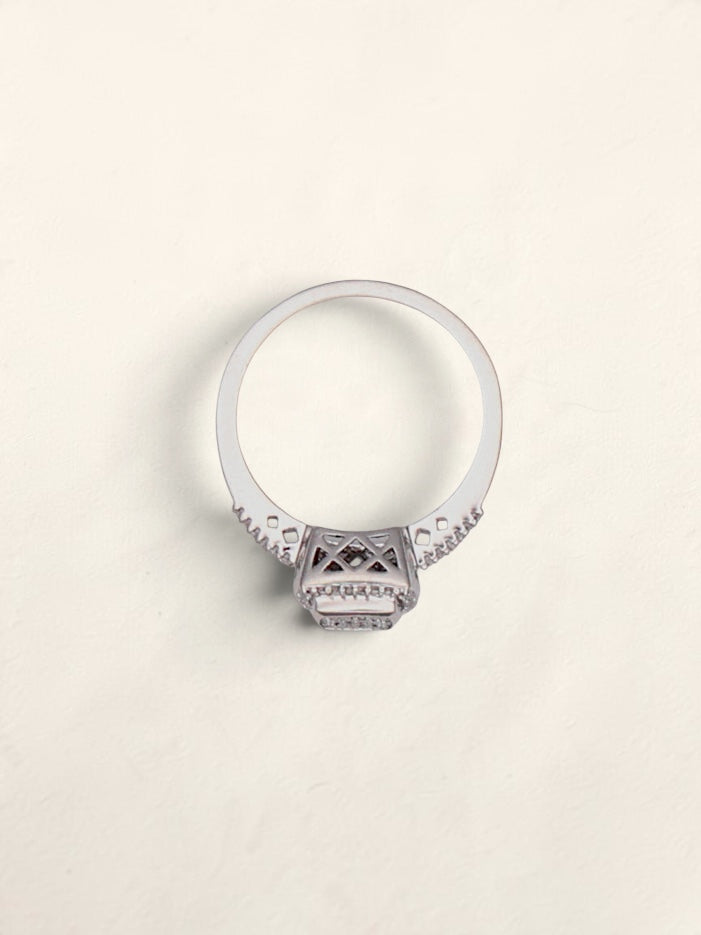 10k WG Diamond Engagement Ring