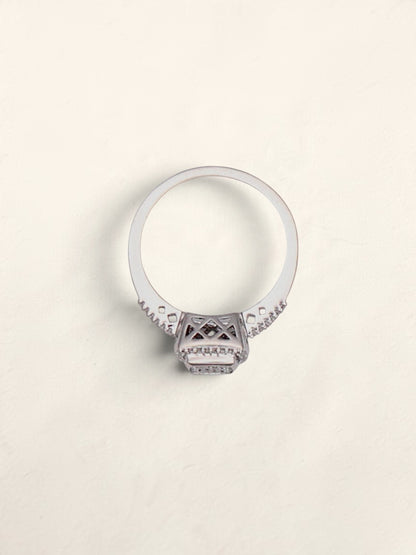 10k WG Diamond Engagement Ring