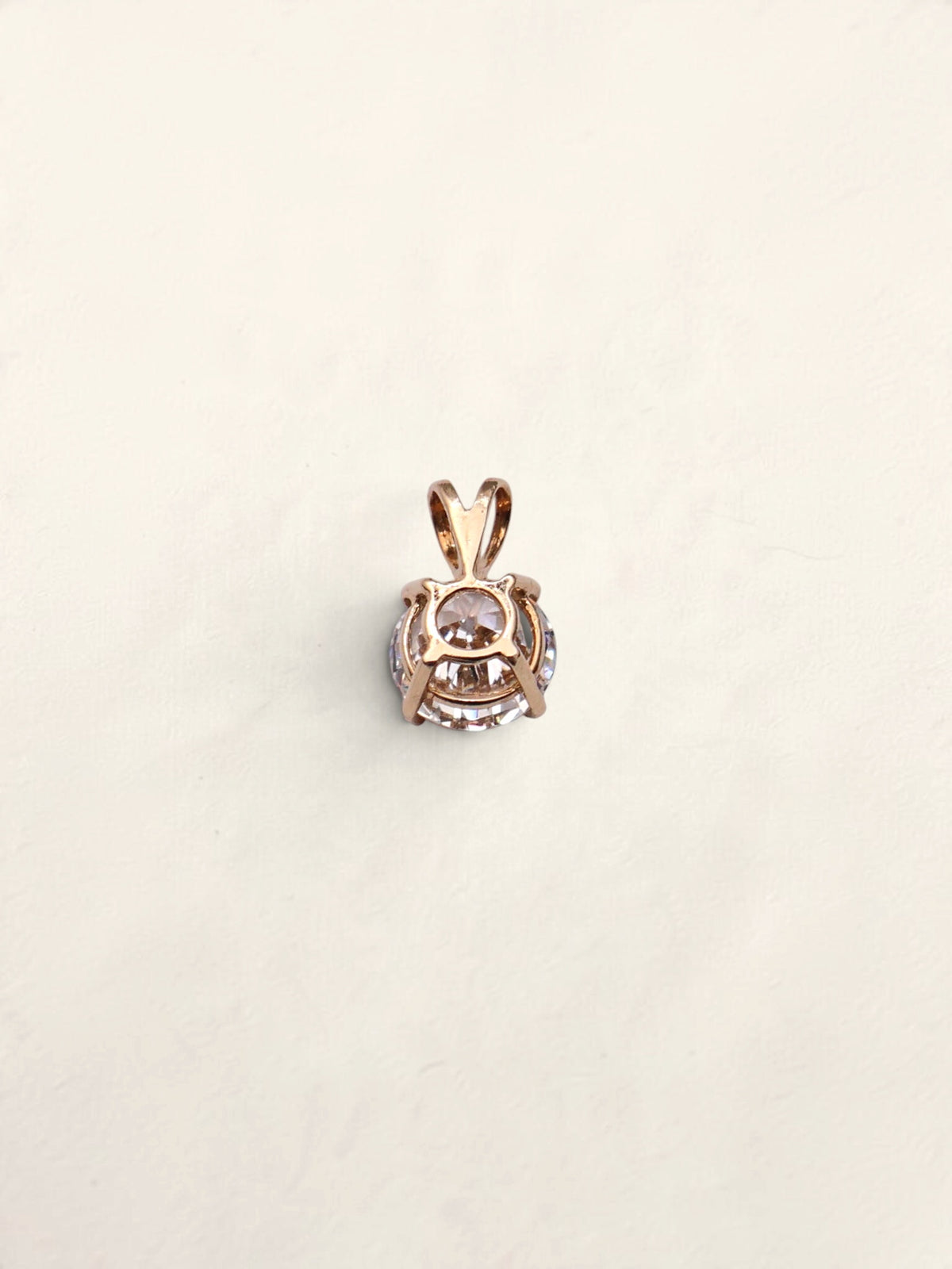 14k Cubic Zirconia Pendant