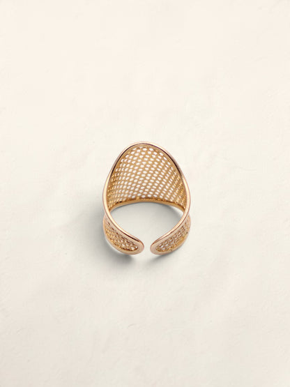 14k Gold Mesh Ring