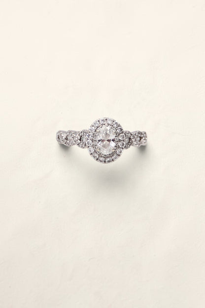 14K White Gold Neil Lane Diamond Engagement Ring