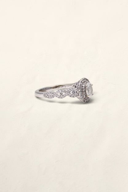14K White Gold Neil Lane Diamond Engagement Ring
