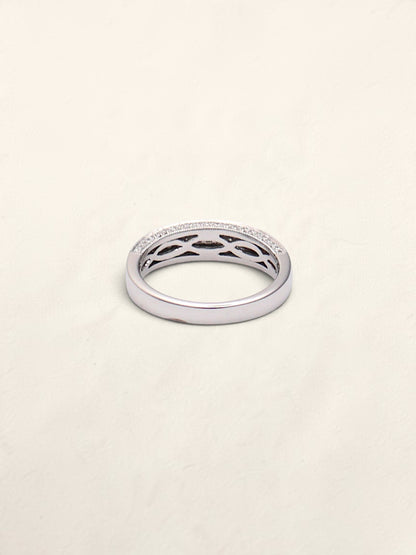 14k WG Diamond Band