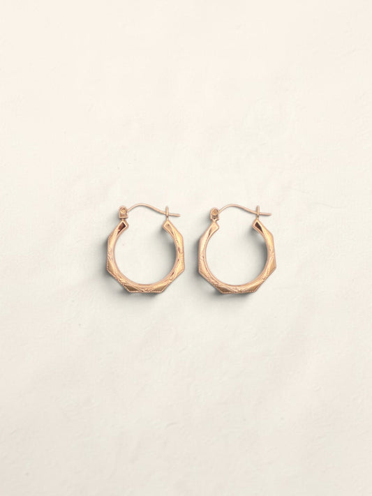 14k Gold Hoop Earrings