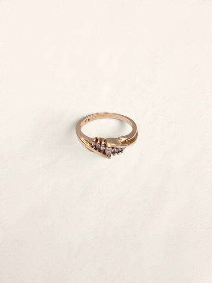 14k Marquise Diamond Ring