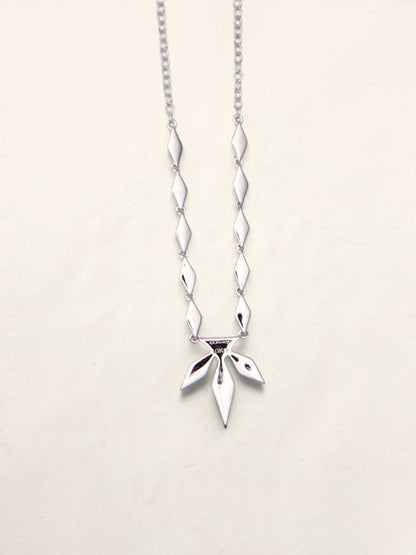 10k WG Disney Snowflake Necklace