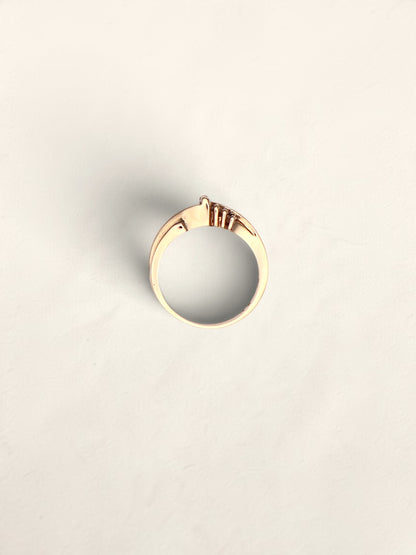 14k Marquise Diamond Ring