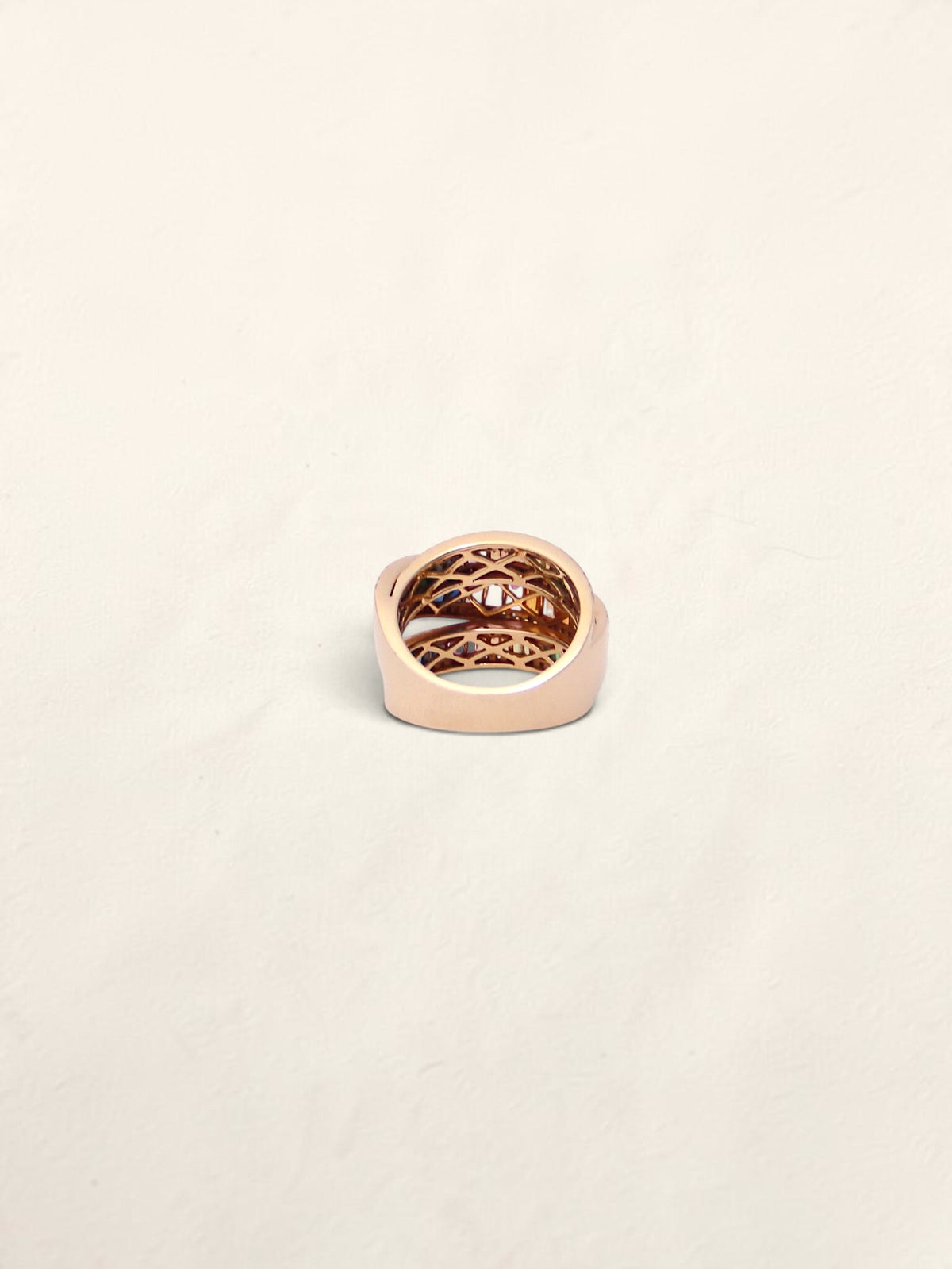 14K Yellow Gold EFFY Rainbow Sapphire Ring