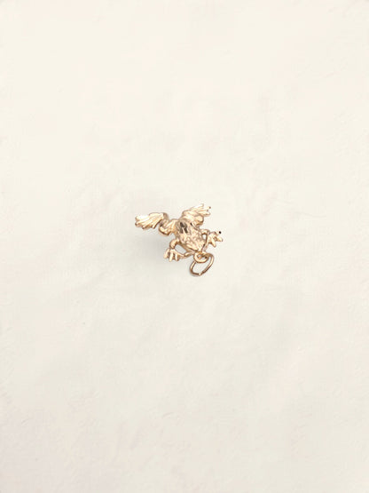 14k Frog Pendant