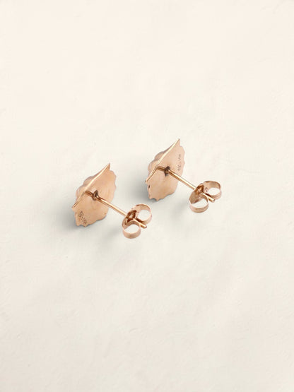 14k Lion Earrings