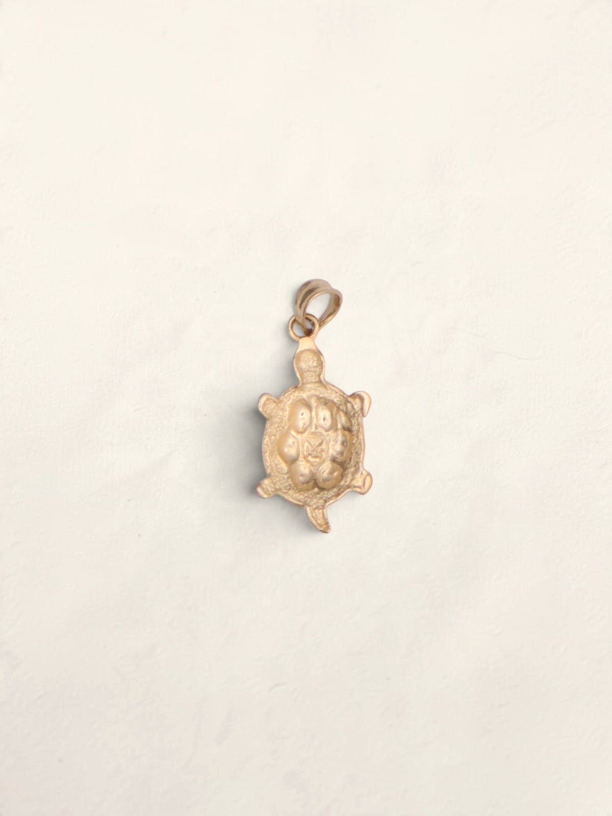 14k Gold Turtle Pendant