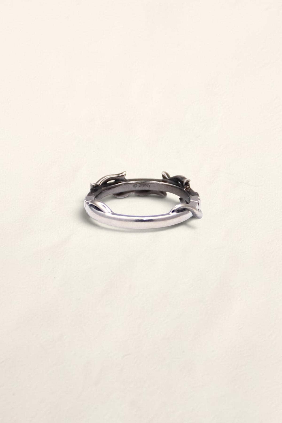 14K Black and White Gold Diamond Wedding Band